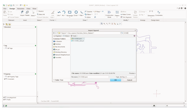 PTC Creo Layout in Action – PTC