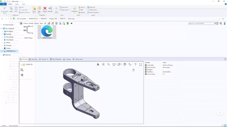 SOLIDWORKS PDM软件界面 (4)