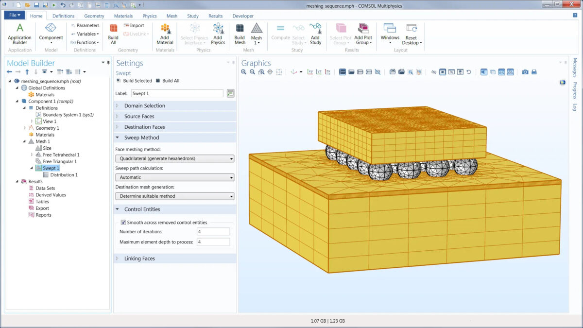 COMSOL Multiphysics软件界面3