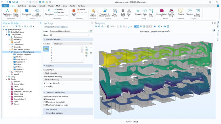 COMSOL Multiphysics软件界面6