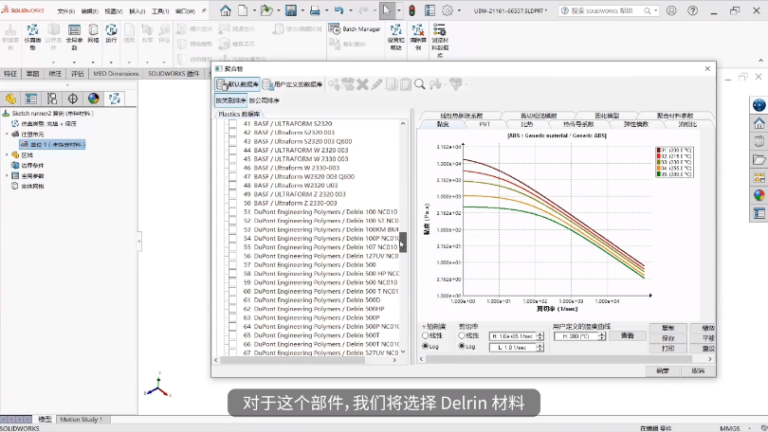 SolidWorks Plastics软件界面