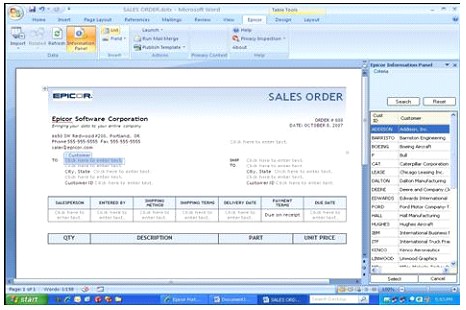Epicor E9 ERP