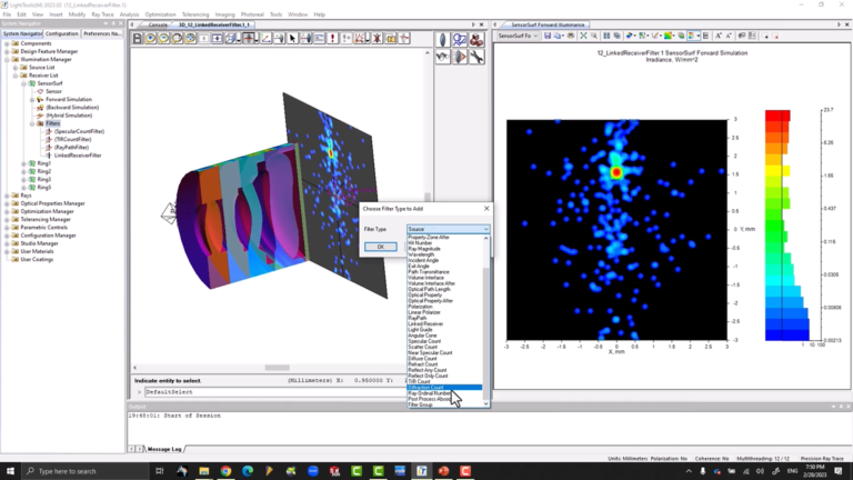 LightTools 2023.03 操作界面 04