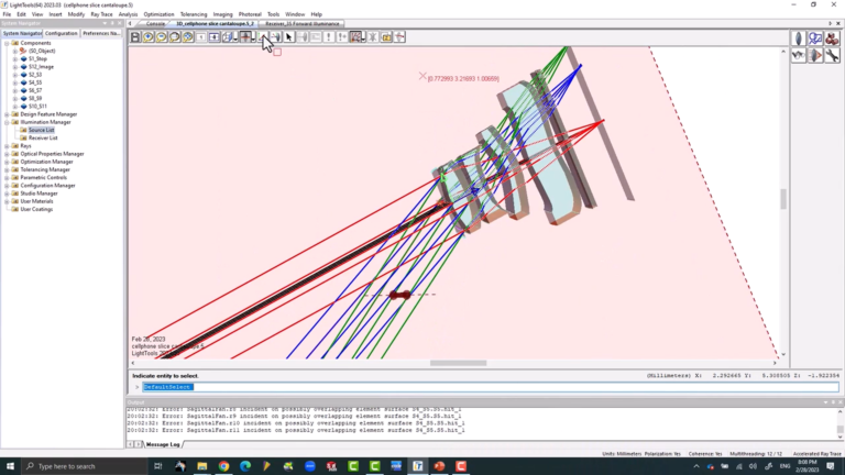 LightTools 2023.03 操作界面 05