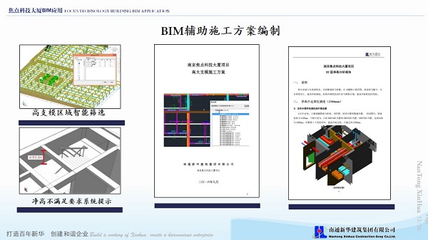 上海市建筑施工协会BIM大赛一等奖成果:南通新华焦点科技项目