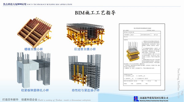 上海市建筑施工协会BIM大赛一等奖成果:南通新华焦点科技项目