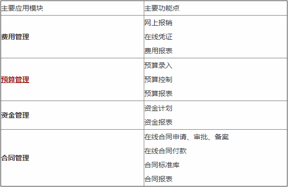 “迅雷”NFS平台一体化(预算管理)案例