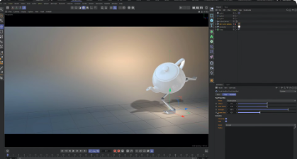 CINEMA 4D软件界面