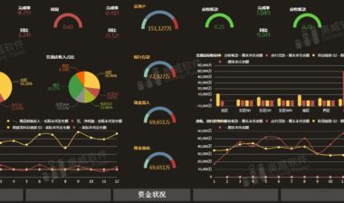 从经验中诞生的可视化数据分析方案，无缝对接金蝶用友，零开发