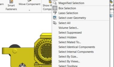 SOLIDWORKS快速提示–高级零部件选择