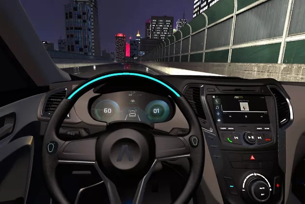 Ansys VRXPERIENCE HMI：汽车座舱HMI虚拟原型与HUD仿真验证工具