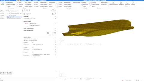 CAESES 5.0教学视频——新功能brep morphing在船体变型上的应用