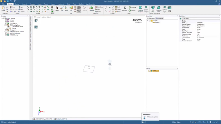 ANSYS SPEOS 操作界面 04