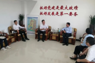 赛思软件受邀河南省清丰县县委书记曹拥军会见，助力家居企业数字化建设