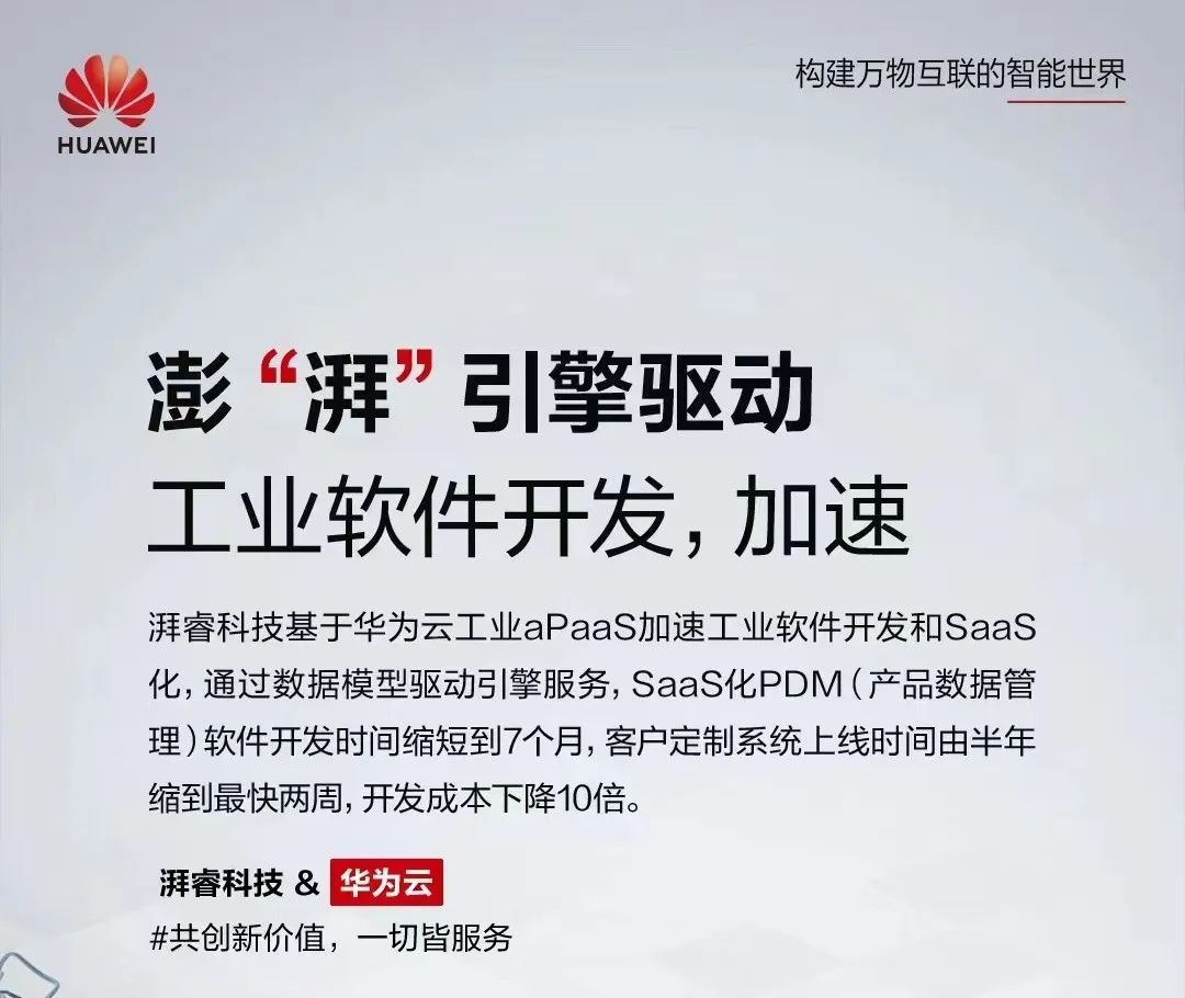 现场直击 | 华为云携手湃睿科技加速工业软件发展,共创新价值!