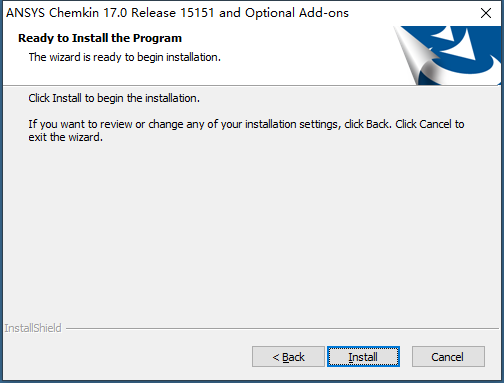 ANSYS Chemkin Pro 17.0 64位英文版安装教程