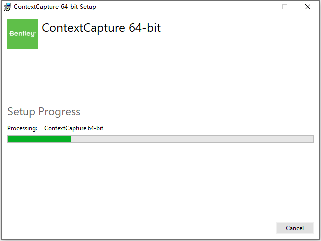 ContextCapture CONNECT Edition v10.20 64位英文版安装教程