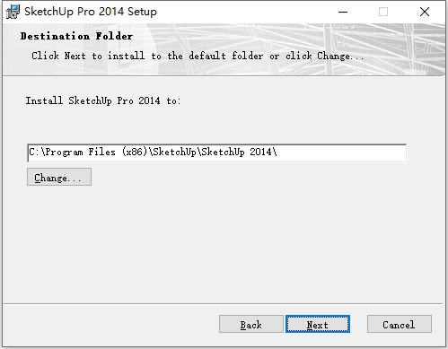 Sketchup Pro 2014 v14.1 32位64位英文版安装教程
