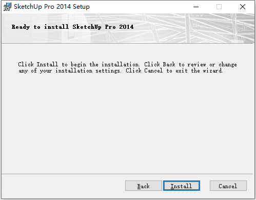 Sketchup Pro 2014 v14.1 32位64位英文版安装教程