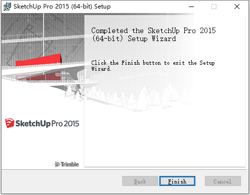 Sketchup Pro 2015 32位64位英文版安装教程