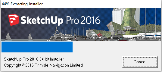 Sketchup Pro 2016 v16.1.1 32位64位简体中文版安装教程