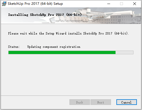 草图大师Sketchup Pro 2017 v17.2.2 64位英文版安装教程