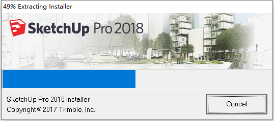 草图大师Sketchup Pro 2018 v18.0.16975 64位繁体中文版安装教程