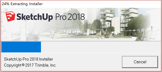 草图大师Sketchup Pro 2018 v18.0.16975 64位简体中文版安装教程