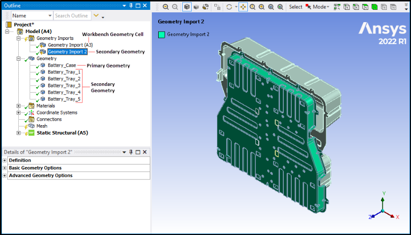 Ansys 2022R1结构产品Mechanical新功能亮点
