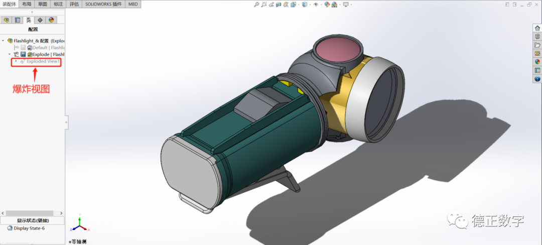 用SolidWorks制作装配动画