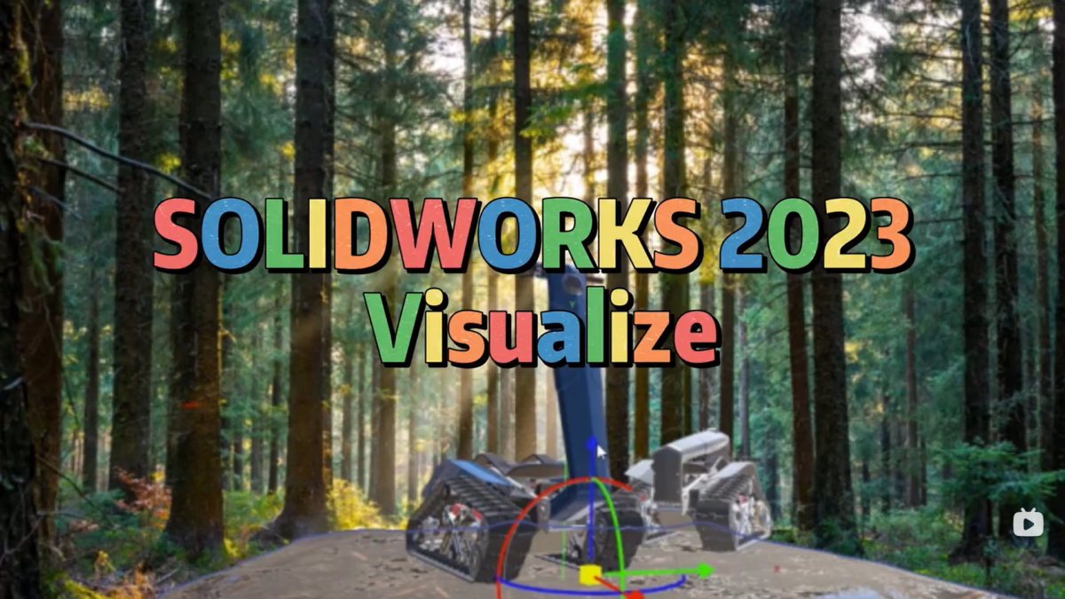 SOLIDWORKS Visualize 2023 更快速地创建渲染作品，更加简单!
