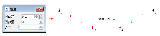 CAD文字递增命令有哪些递增方式？
