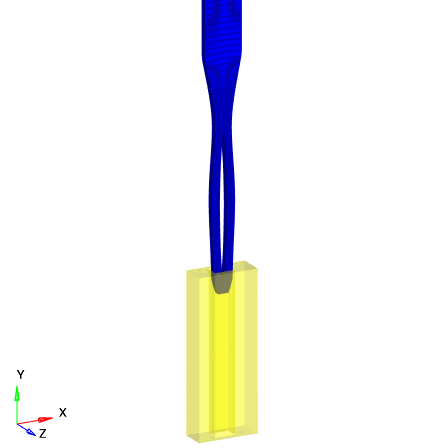 OptiStruct非线性丨插拔件问题