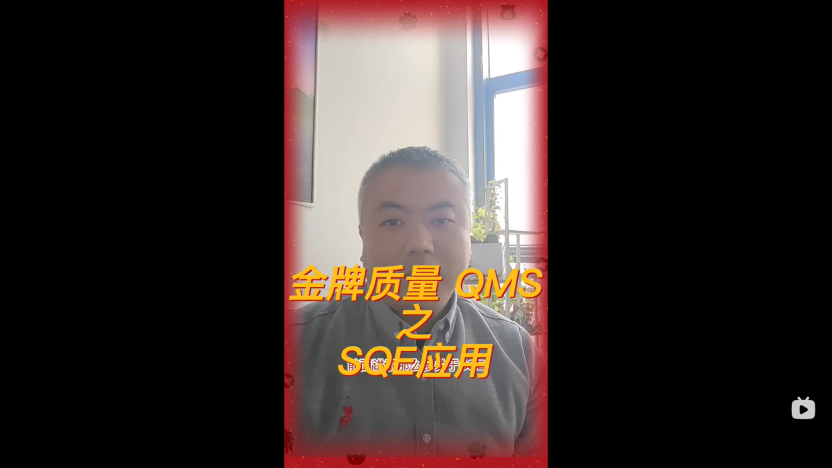 金牌质量QMS之SQE应用