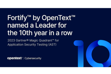 Fortify 连续十年被评为“Gartner 应用安全测试魔力象限领导者