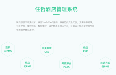 住哲云PMS软件如何修改客人默认离店时间