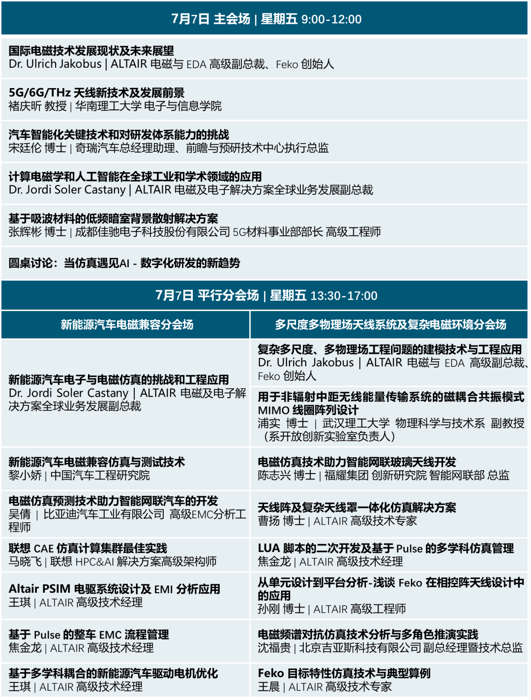 Altair 电磁仿真技术盛会：探索人工智能与仿真技术的创新融合