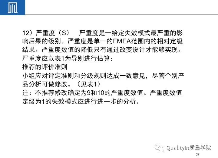 一文读懂设备工装FMEA(培训教材)!
