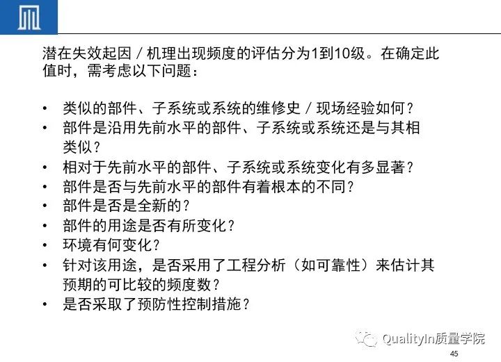一文读懂设备工装FMEA(培训教材)!