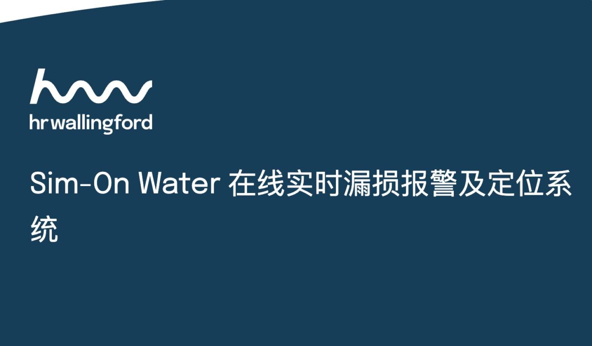 Sim-On Water 在线实时漏损报警及定位系统