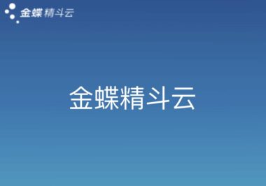 金蝶精斗云 是什么