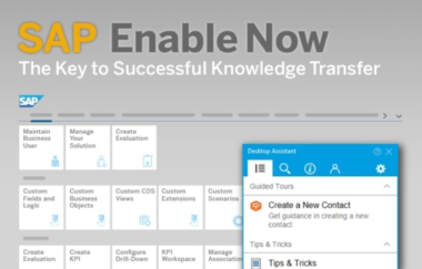 SAP Enable Now 是什么软件