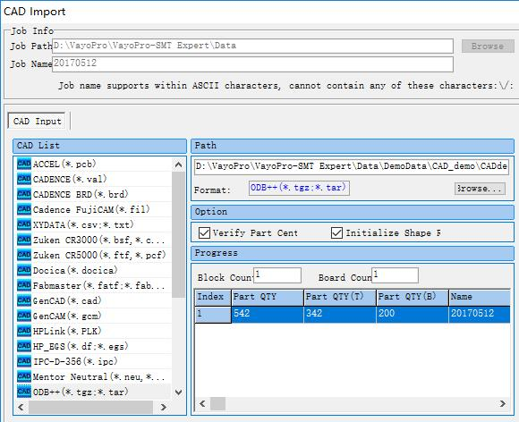 DFM Expert CAD/Gerber 读入 01