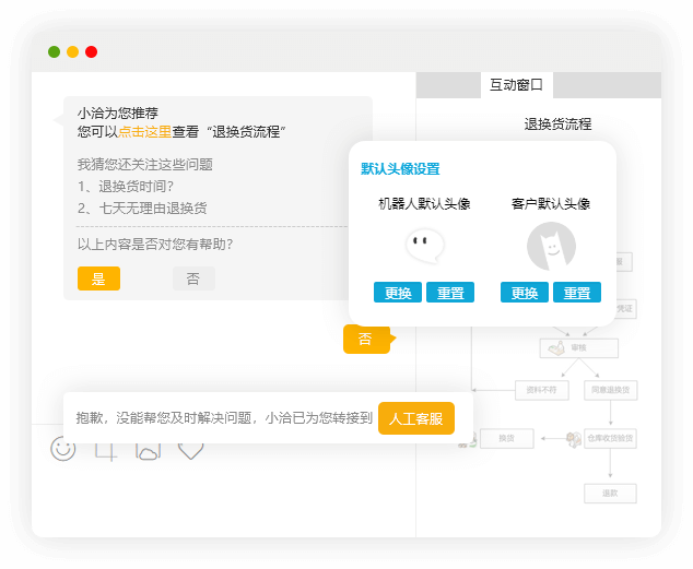 机器人窗口样式 01