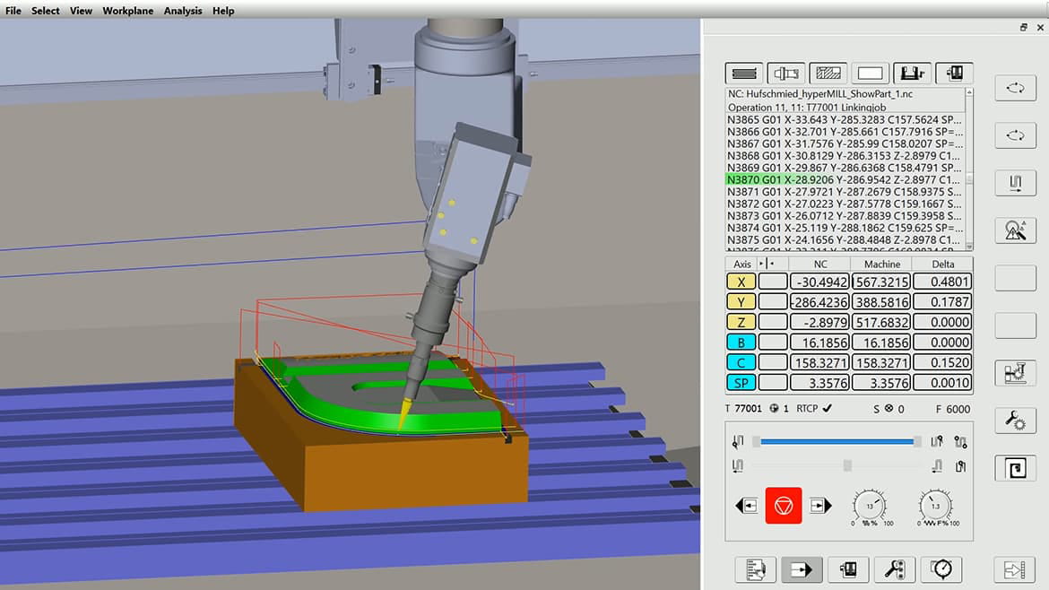 CAM hyperMILL KNIFE Cutting 01