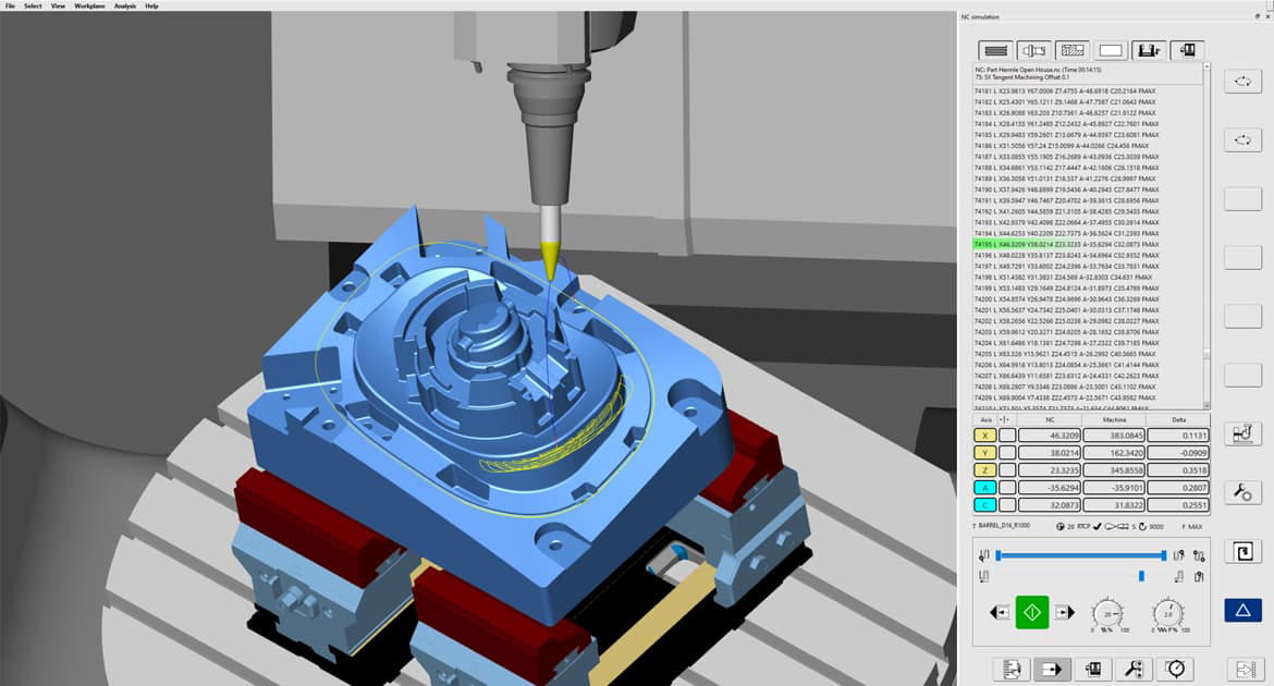 hyperMILL VIRTUAL Machining hyperMILL VIRTUAL Machining Optimizer 01