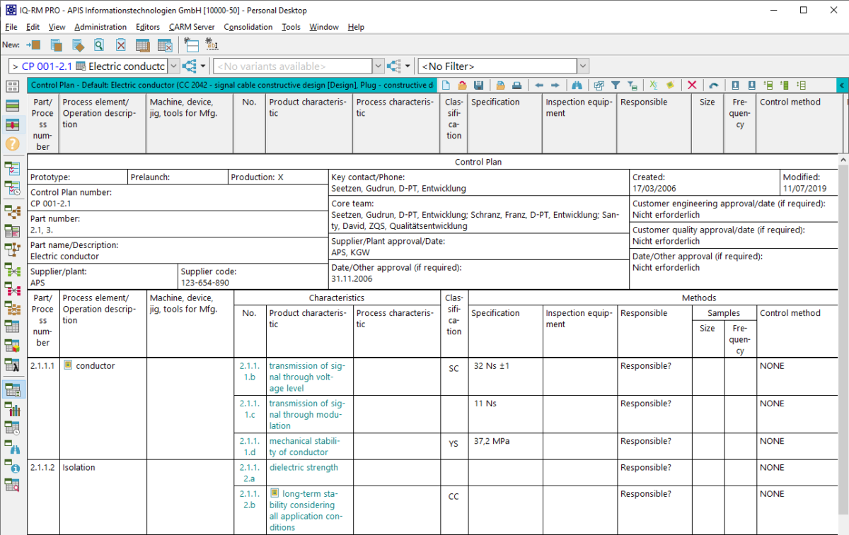 Apis Iq Fmea Example.pdf APIS IQ FMEA-APIS IQ-RM® PRO配置包功能介绍-软服之家