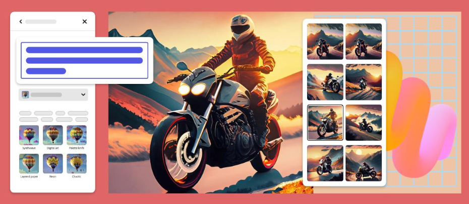 Adobe Express 使用生成式 AI 从文本生成图像