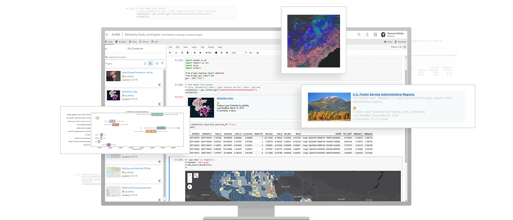ArcGIS Enterprise ArcGIS Notebooks for Enterprises