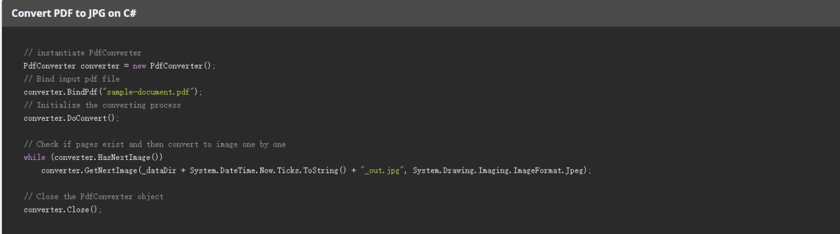 Aspose.Pdf for .NET 将 PDF 转换为 HTML、DOCX 和 ODS 格式
